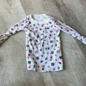 Baby fall leaves shirt